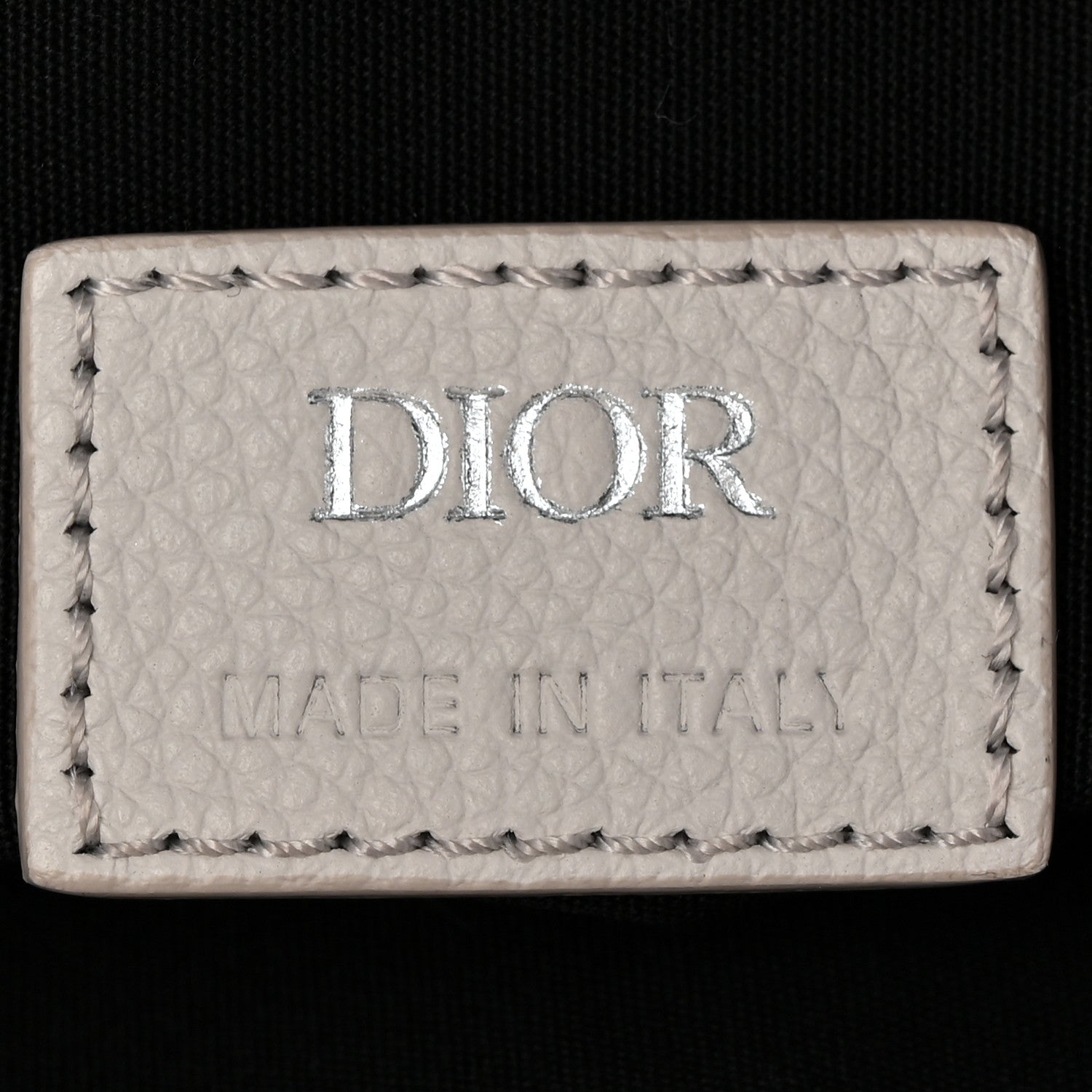 Christian Dior Oblique Mens Saddle Bag Grey