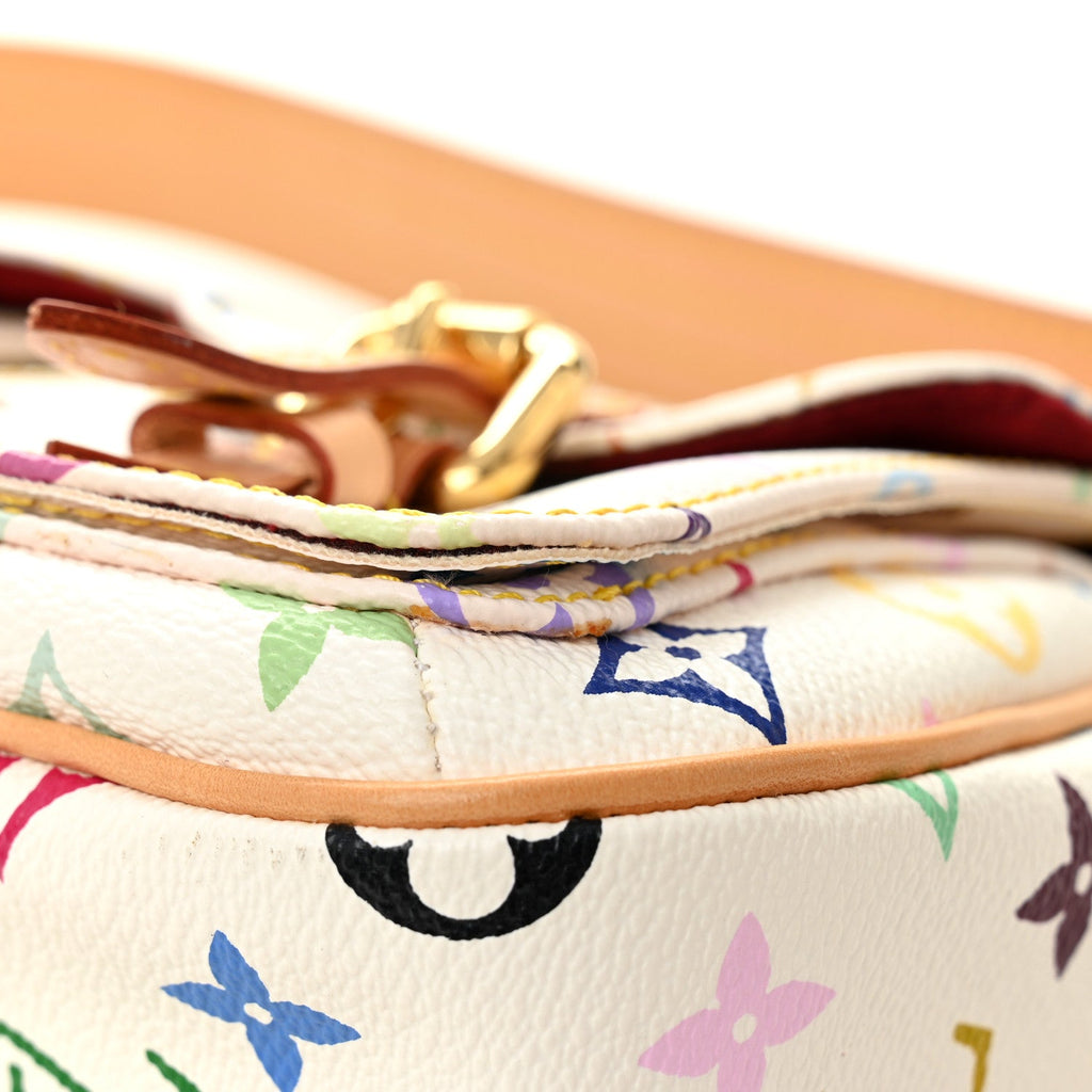Louis Vuitton Monogram Multicolor Lodge PM White
