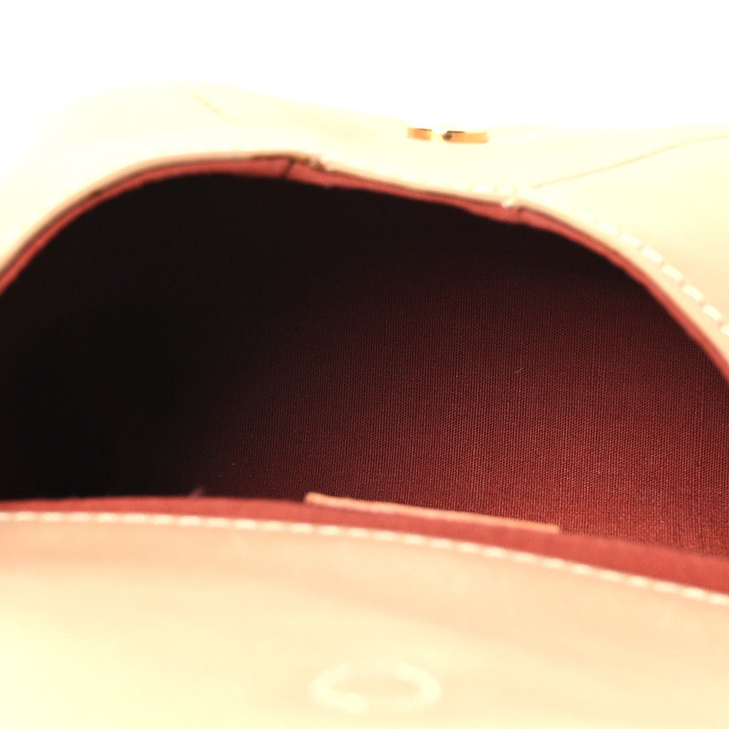 Louis Vuitton Lambskin Pouch Beige