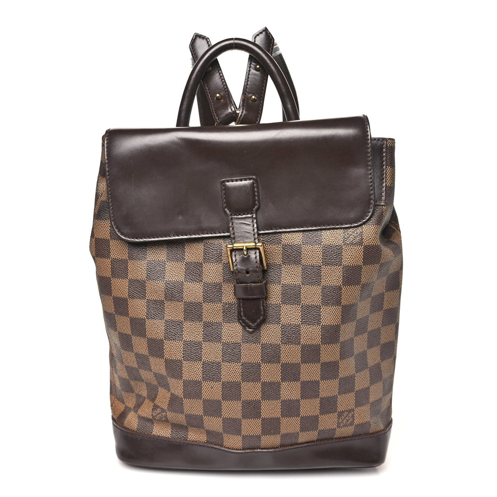 Louis Vuitton Damier Ebene Soho Backpack