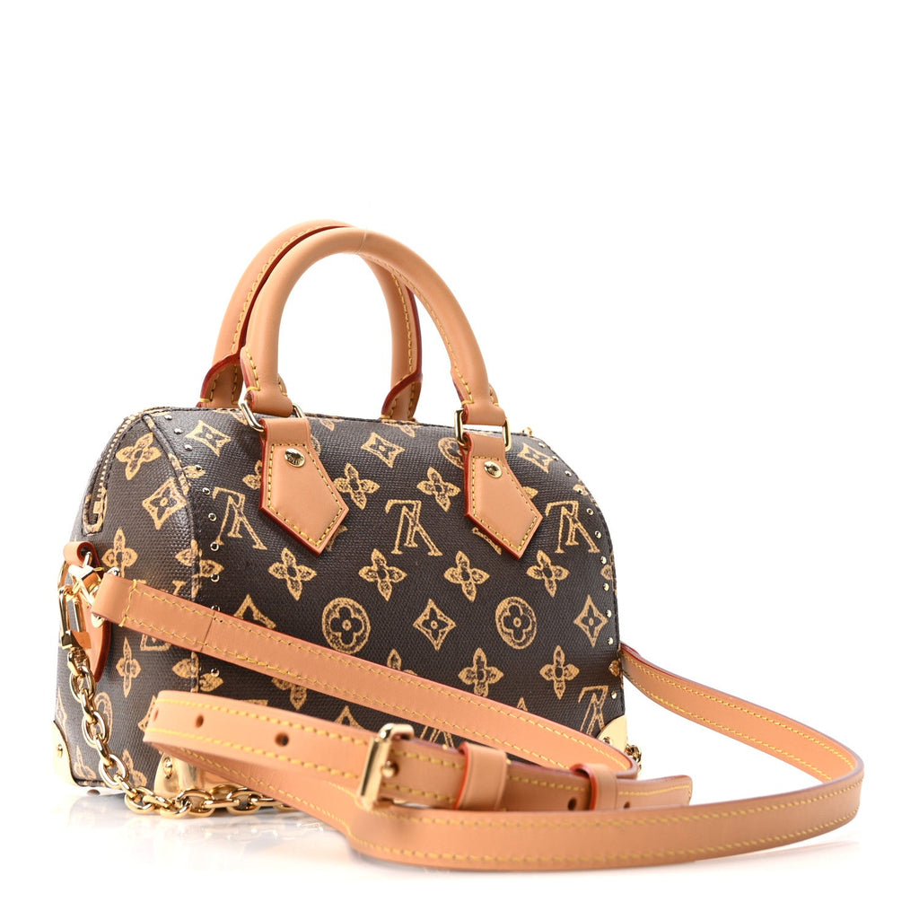Louis Vuitton Monogram Origine Speedy Trunk 20 Ebene