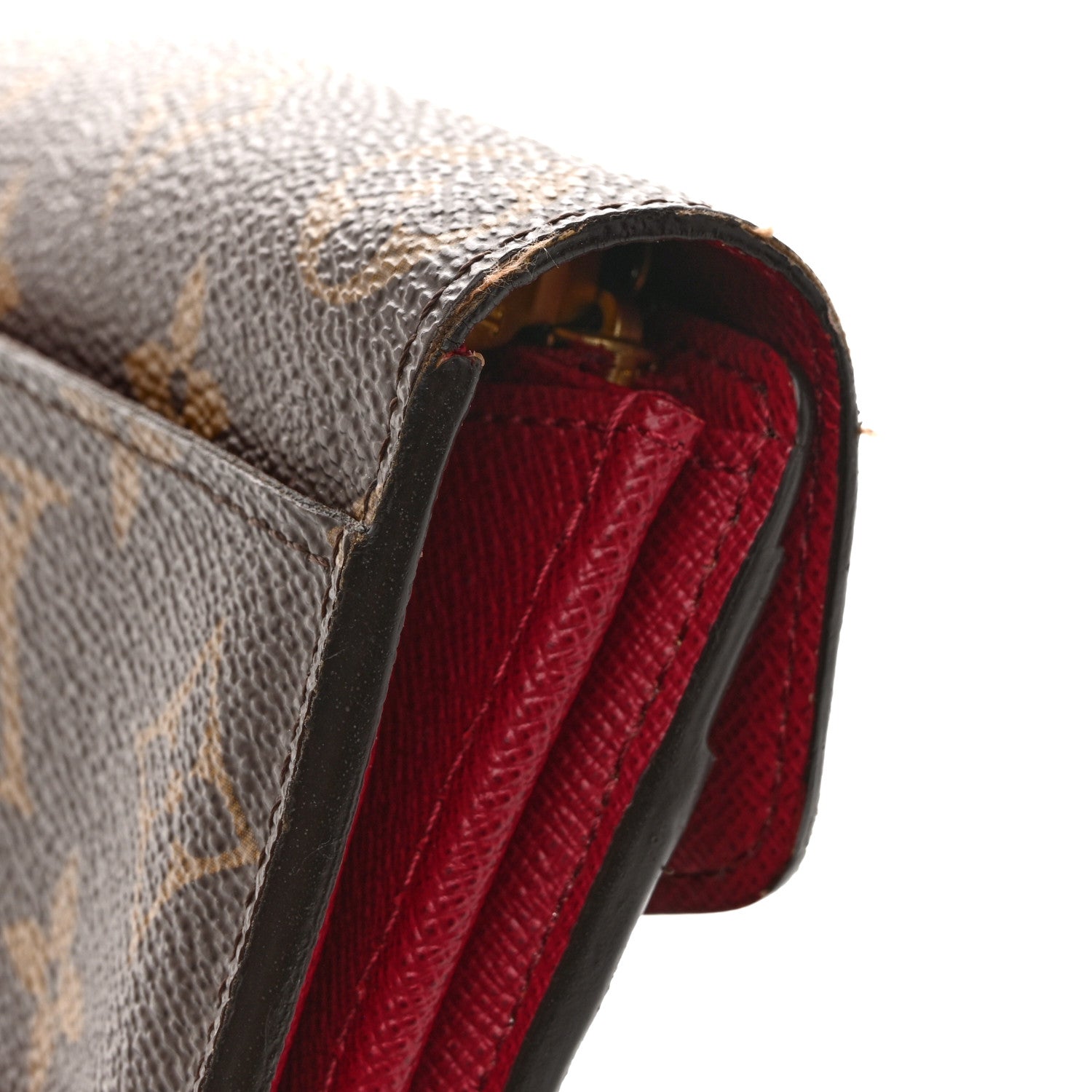 Louis Vuitton Monogram Sarah Wallet NM Fuchsia
