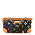 Louis Vuitton Monogram Multicolor Pochette Milla MM Black