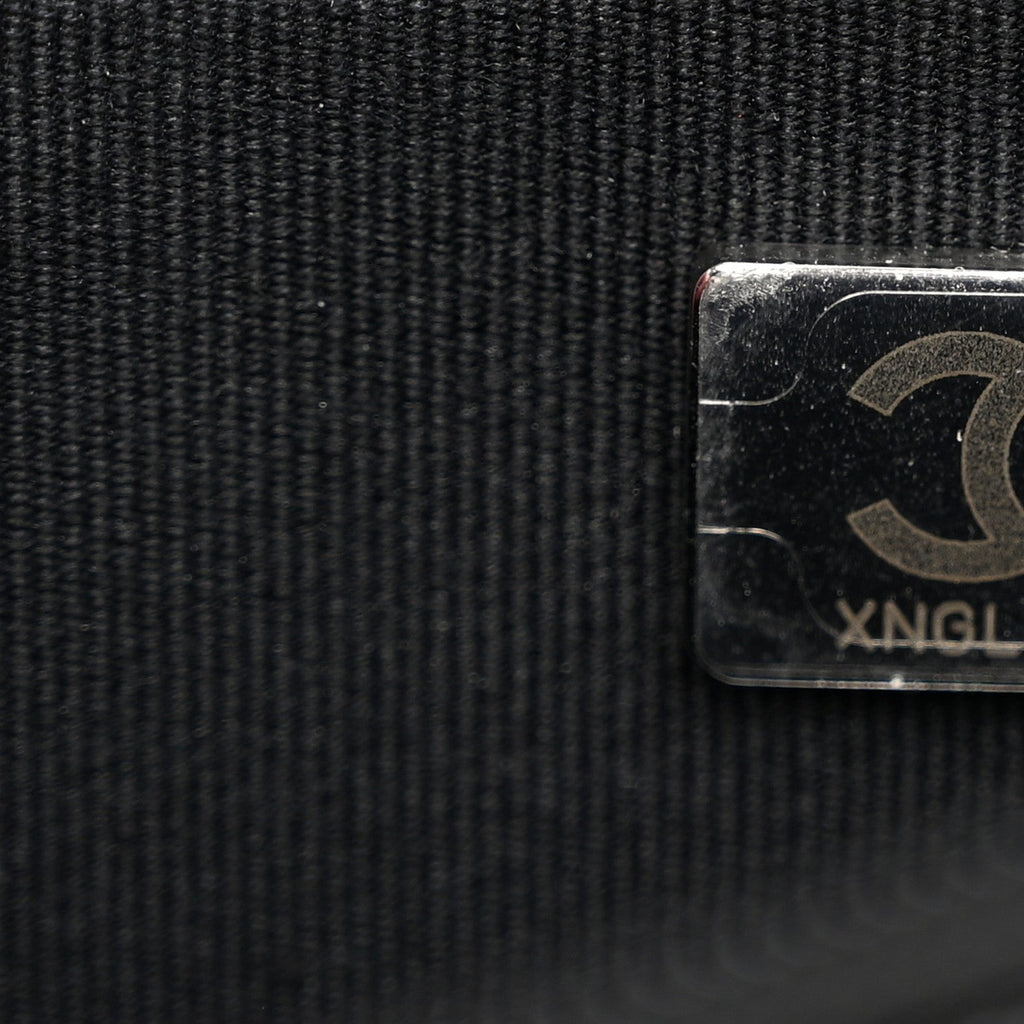 Chanel Caviar Quilted Chanel 19 Wallet On Chain WOC Black White
