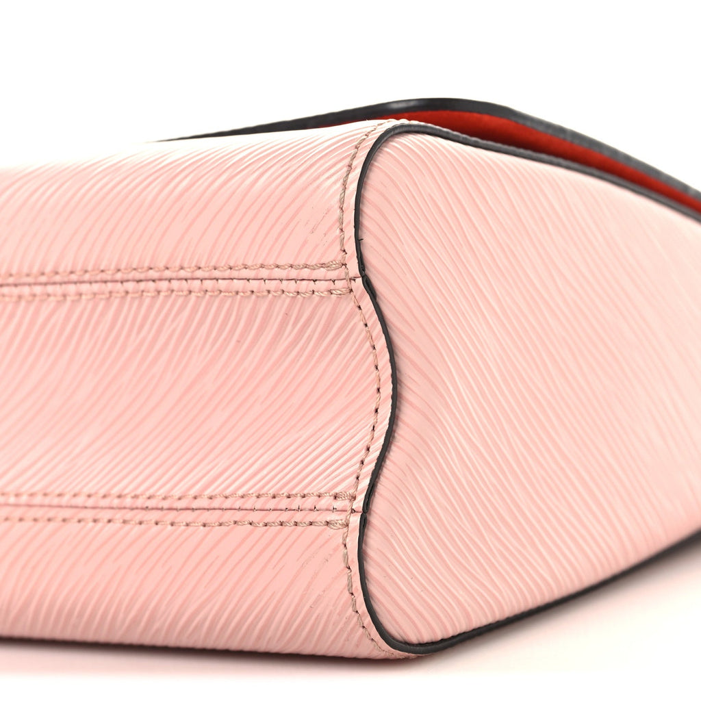 Louis Vuitton Epi Travel Stickers Twist Shoulder Bag Rose Ballerine