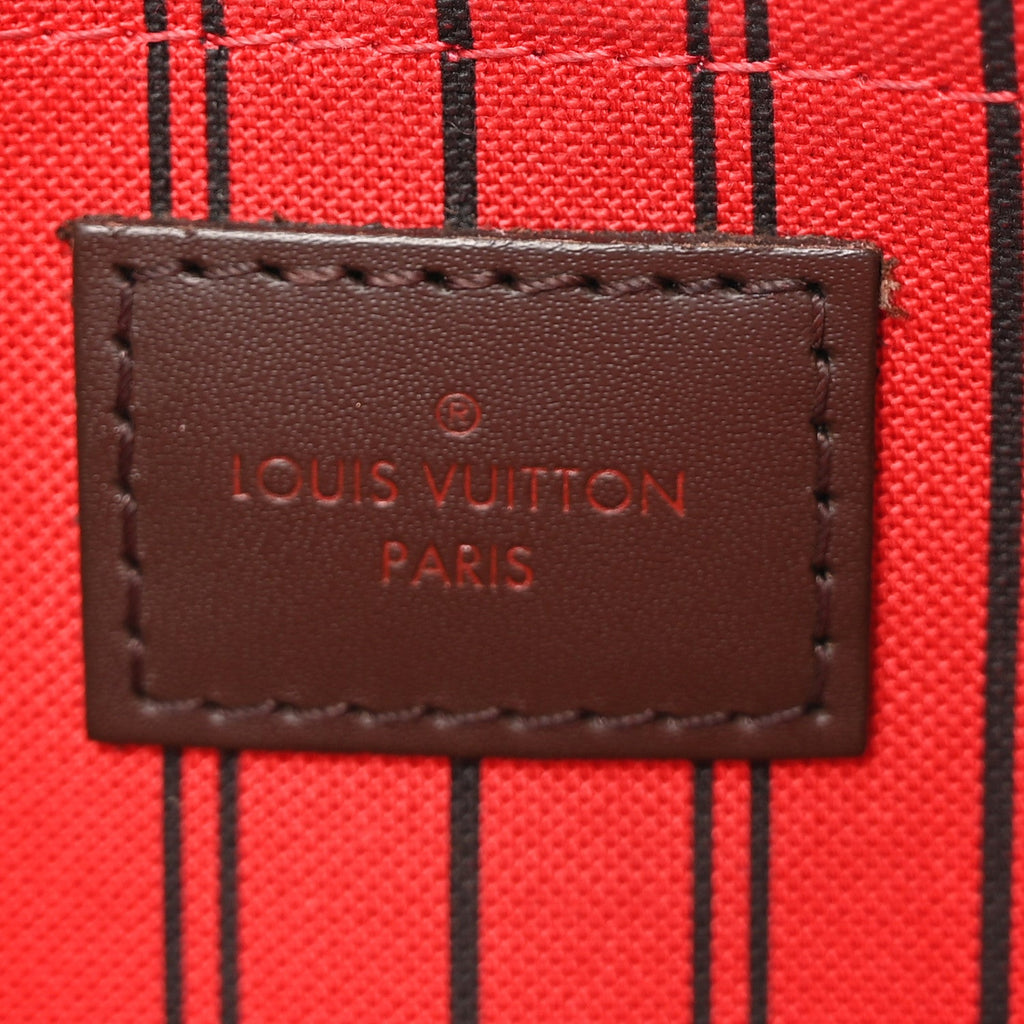 Louis Vuitton Damier Ebene Neverfull MM GM Pochette