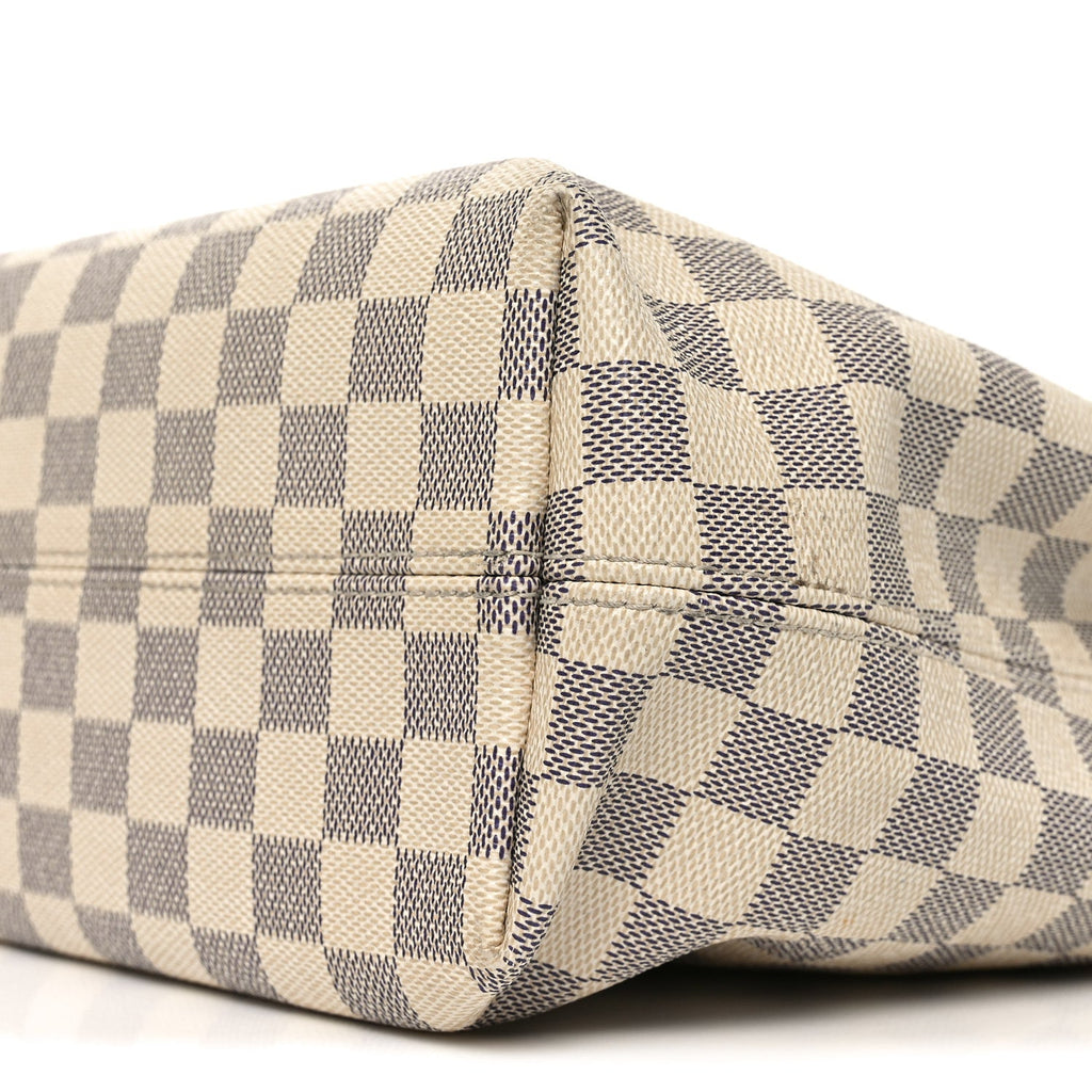 Louis Vuitton Damier Azur Graceful PM Rose Ballerine