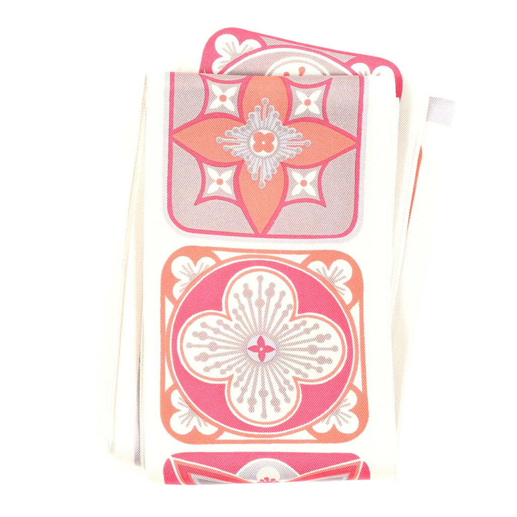 Louis Vuitton Silk Kamonogram Bandeau Corail