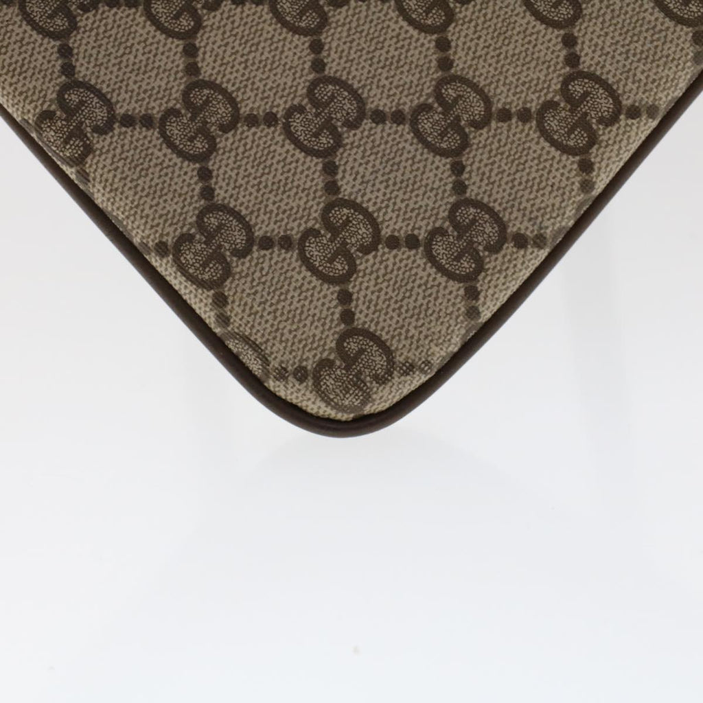 GUCCI GG Canvas Web Sherry Line Shoulder Bag Beige Red 904.02.035..  48148