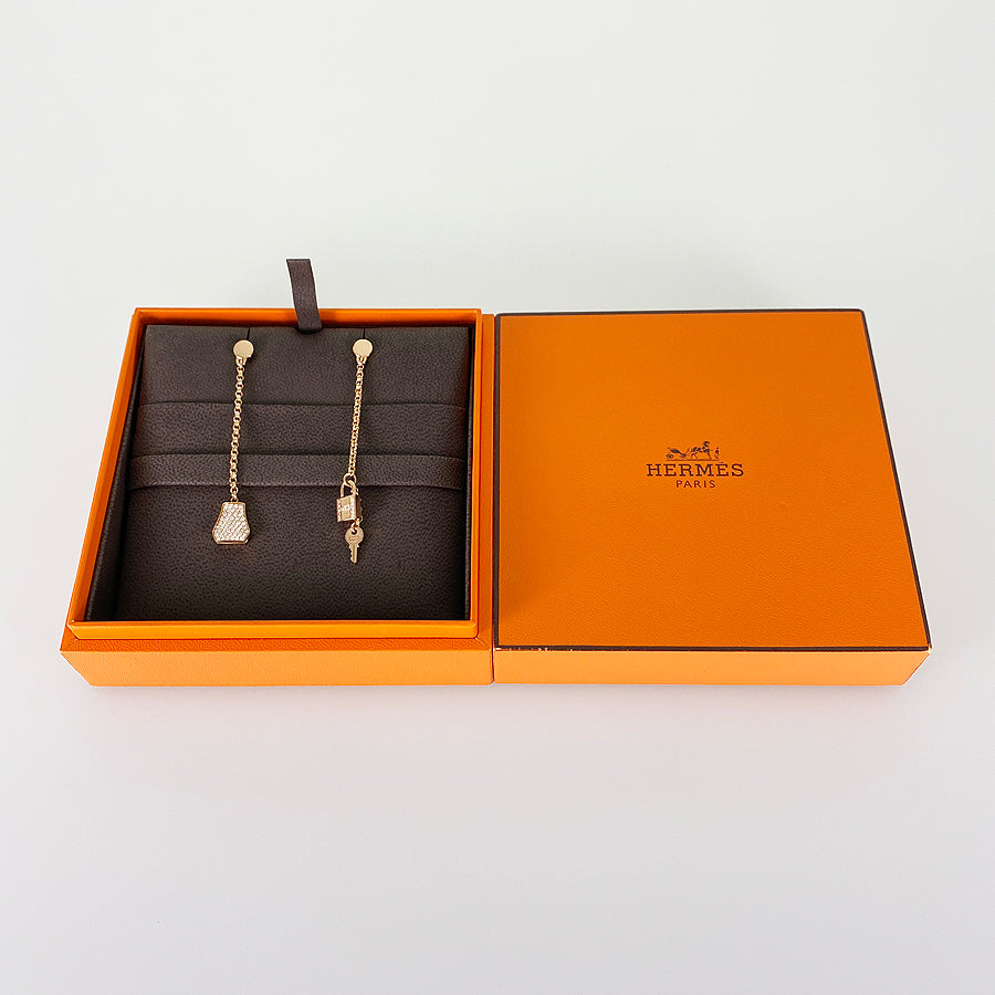 HERMES Kelly Clochette Earring