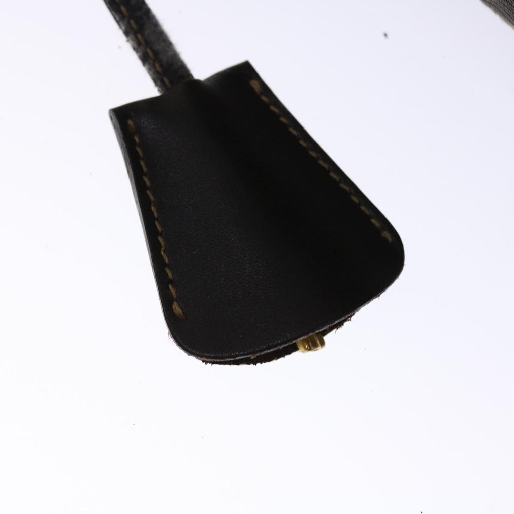 FENDI Zucca Canvas Hand Bag Nylon Brown Black  48233