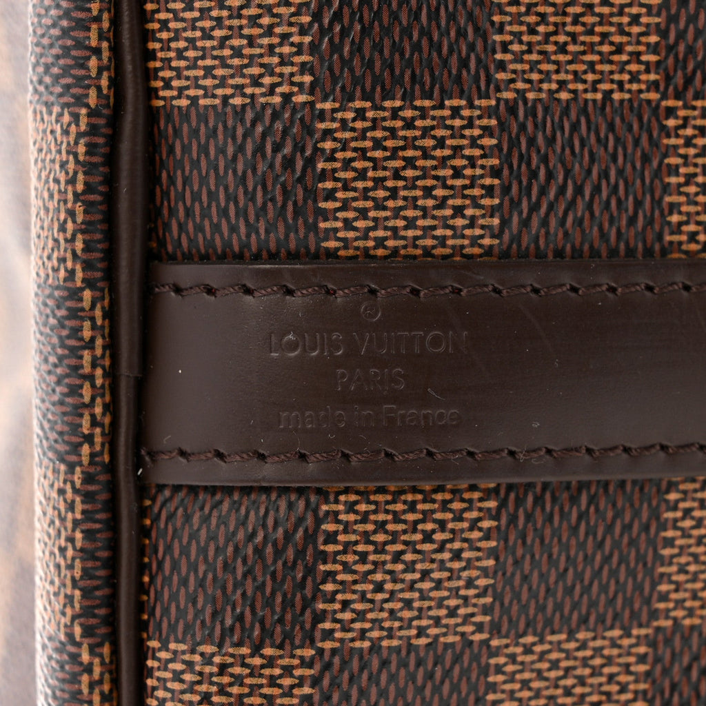 Louis Vuitton Damier Ebene Speedy Bandouliere 25