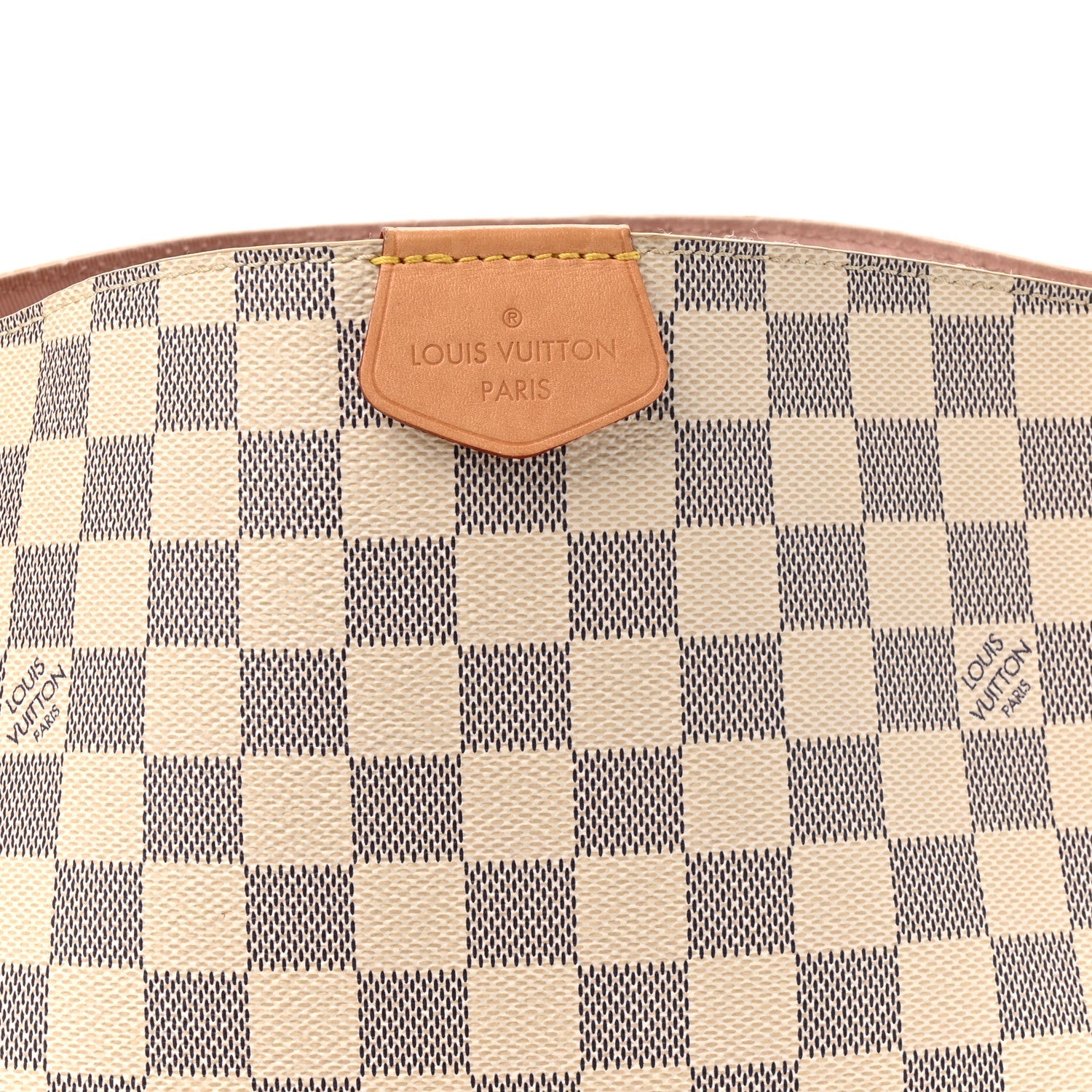Louis Vuitton Damier Azur Graceful PM Rose Ballerine