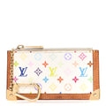 Louis Vuitton Monogram Multicolor Key Pouch White