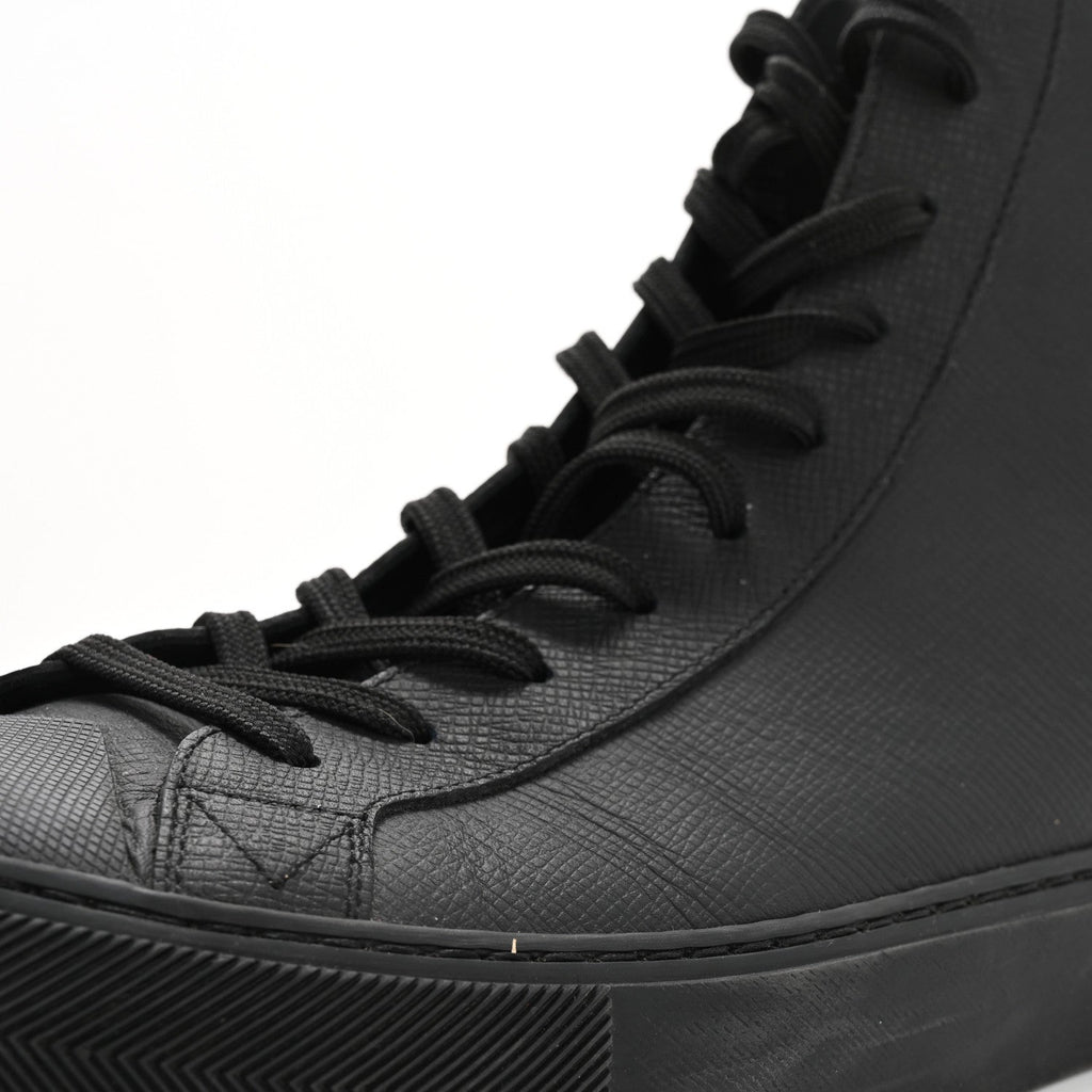 Louis Vuitton Calfskin LV Tattoo Sneaker Boots 8 Black