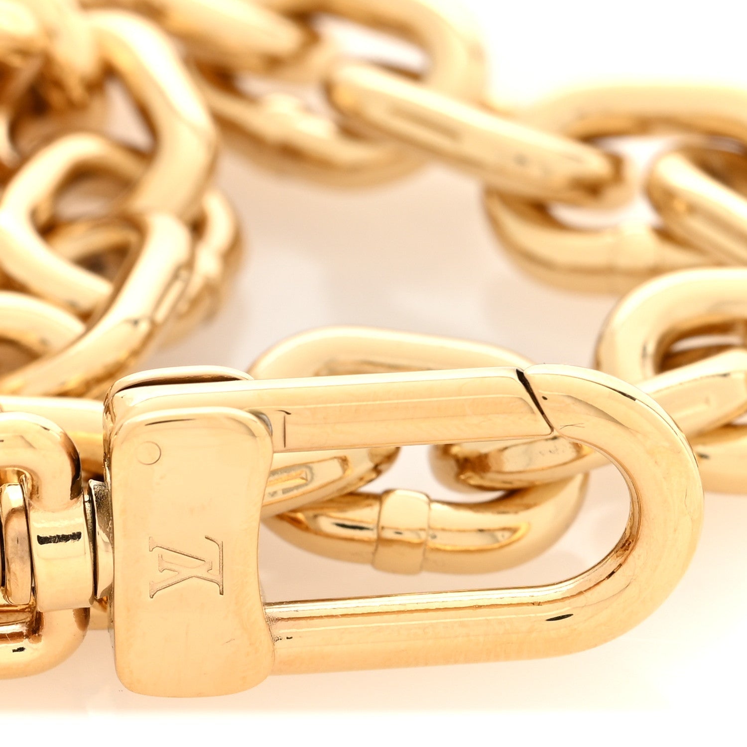 Louis Vuitton Pochette Metis East West Chain Strap Gold