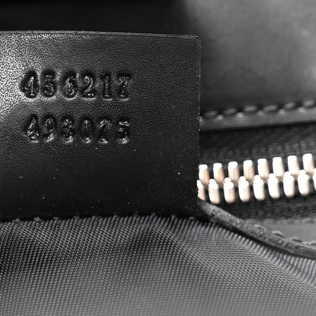 Gucci Soft GG Supreme Monogram Web Vertical Tote Black