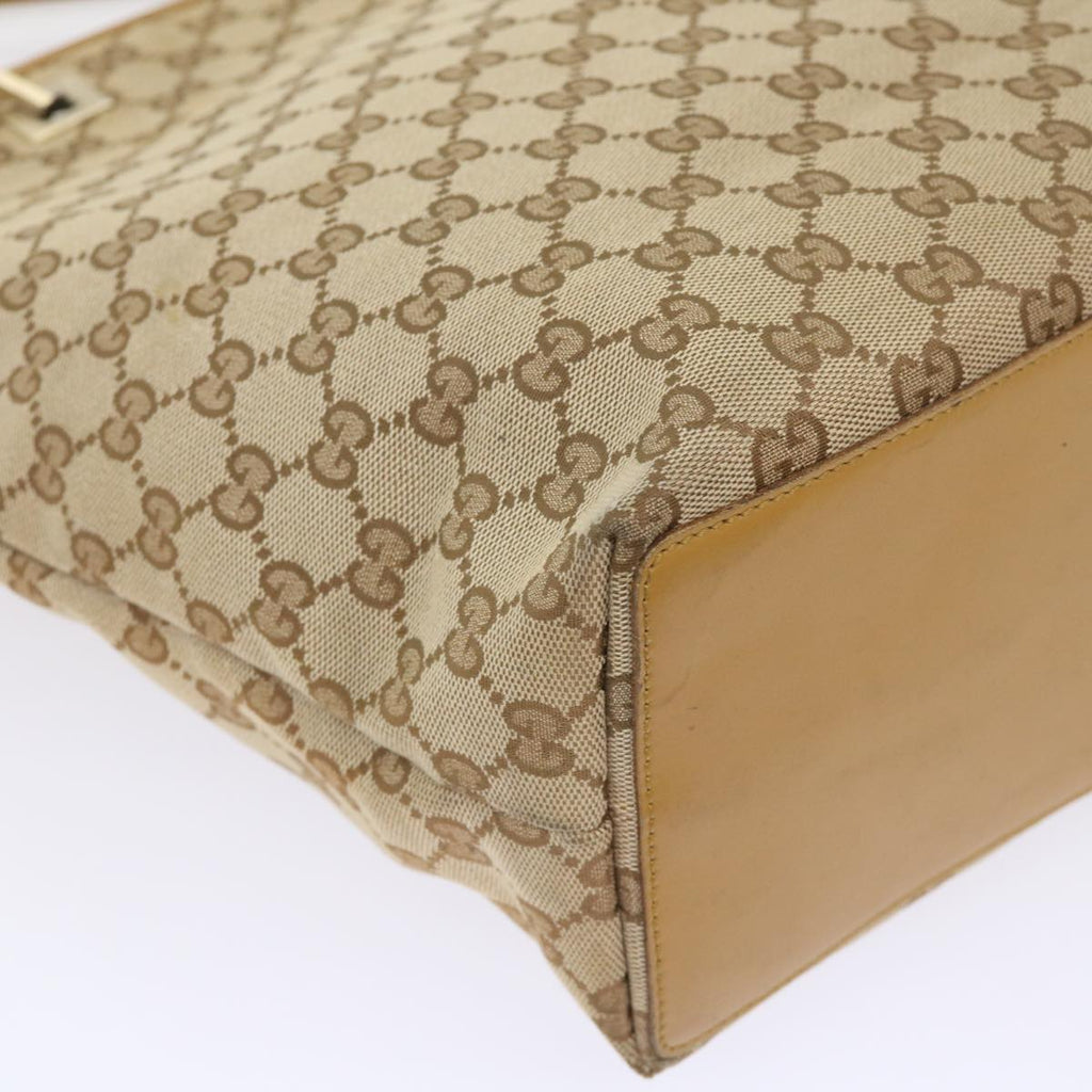 GUCCI GG Canvas Tote Bag Beige  48448