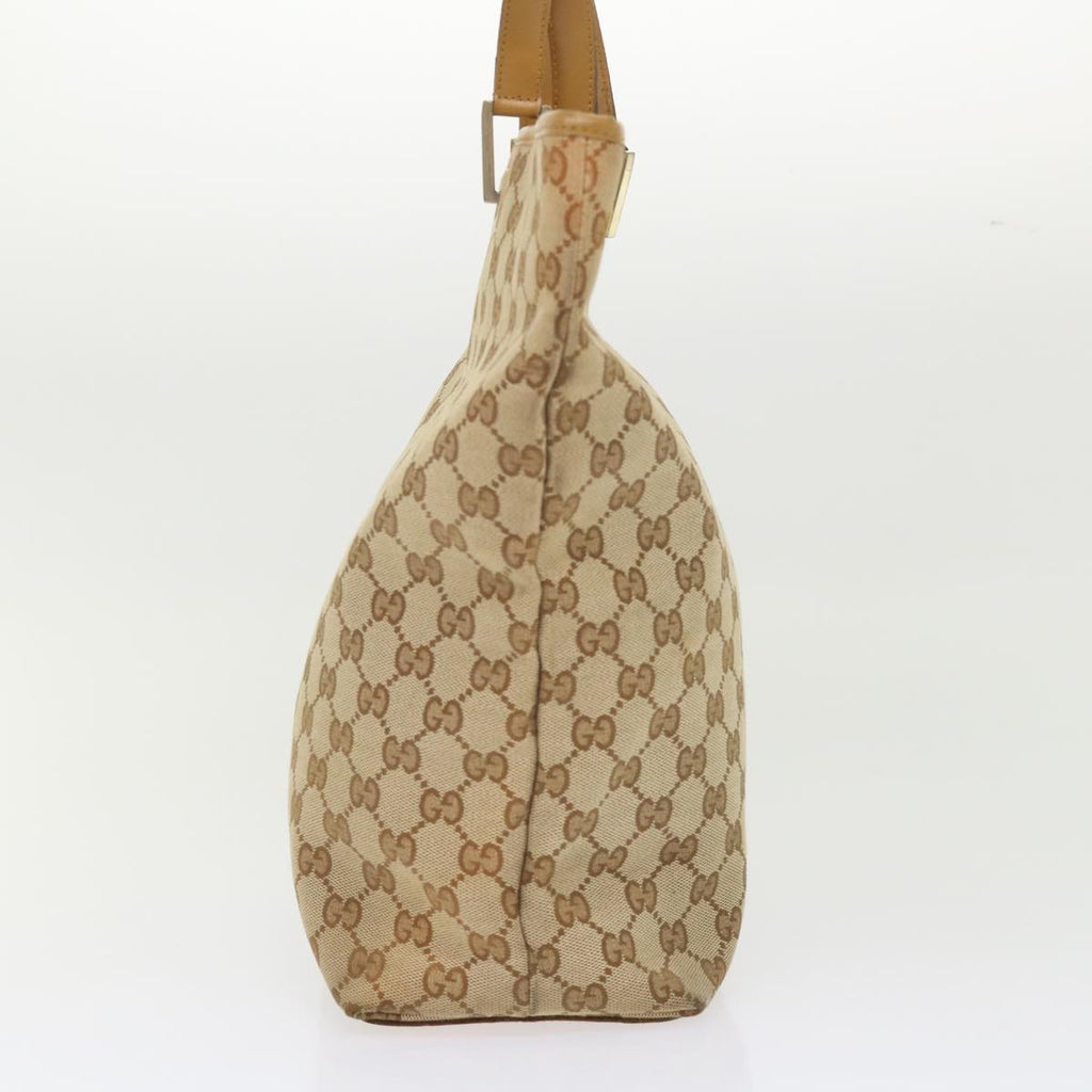 GUCCI GG Canvas Tote Bag Beige  48448