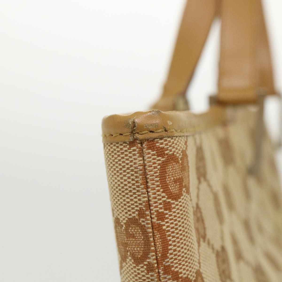 GUCCI GG Canvas Tote Bag Beige  48448