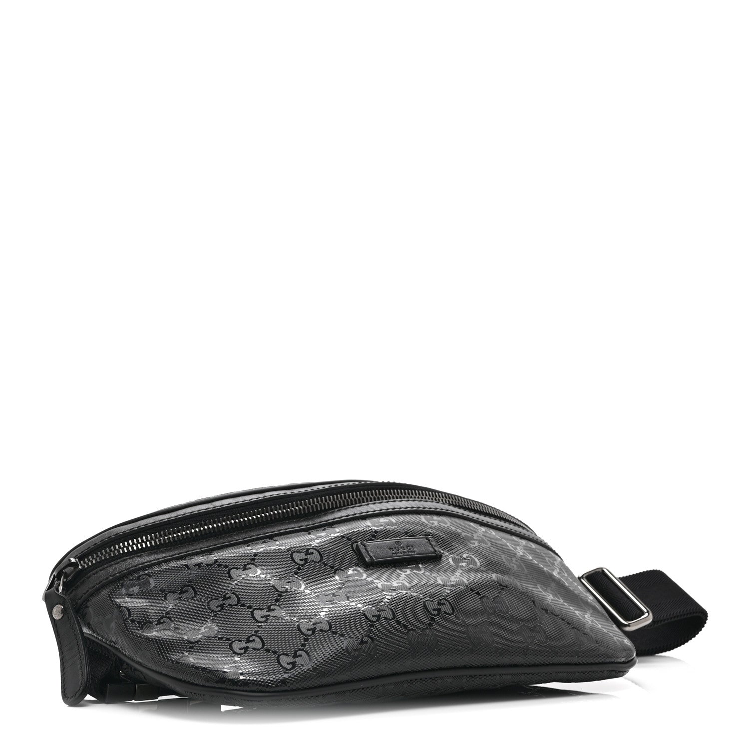 Gucci Imprime Monogram Belt Bag Black