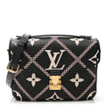 Louis Vuitton Empreinte Monogram Giant Broderies Pochette Metis Black