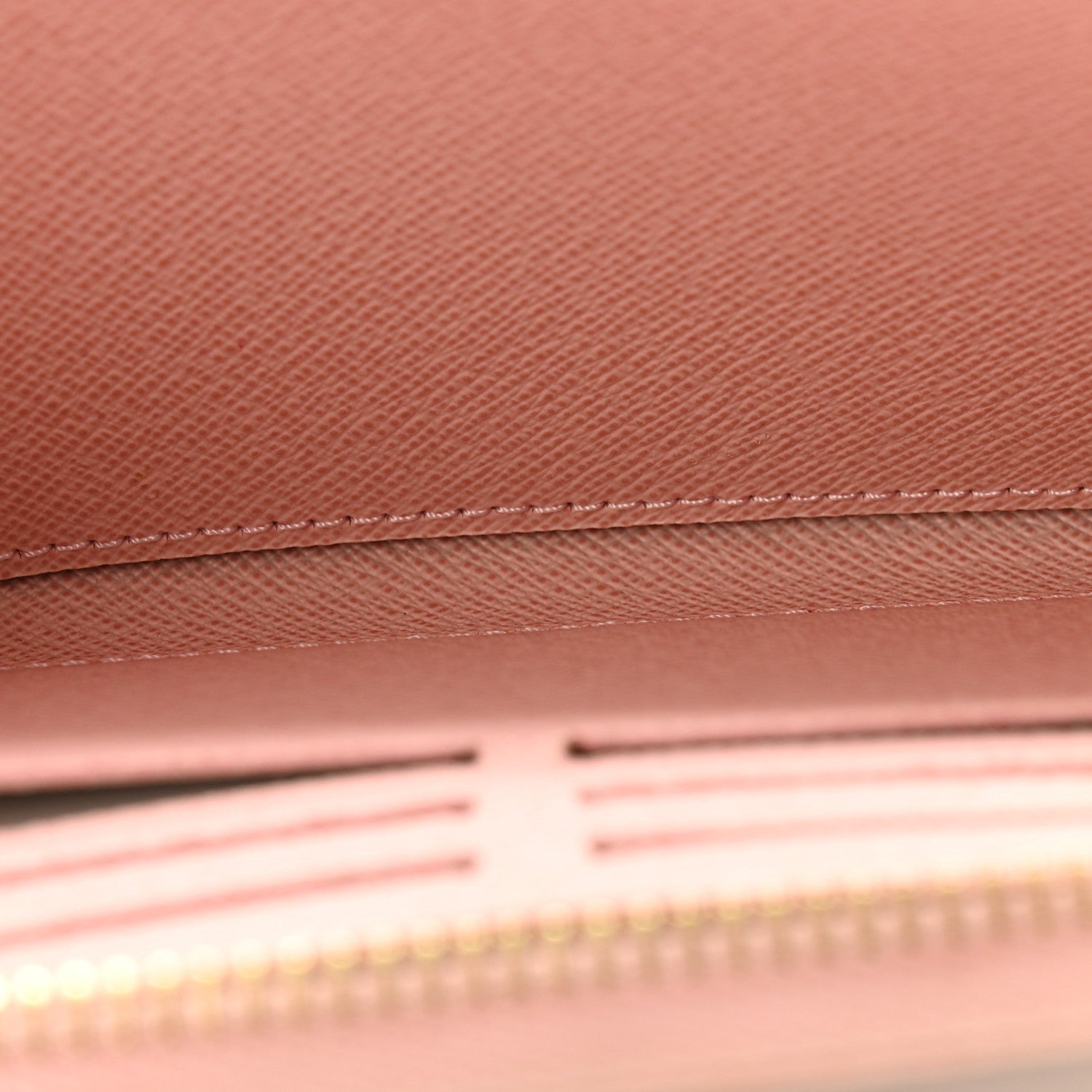 Louis Vuitton Damier Azur Zippy Wallet Rose Ballerine