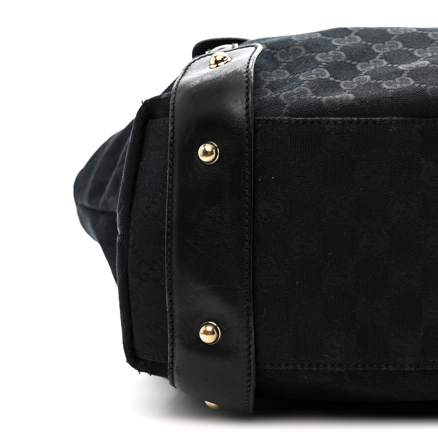 Gucci Monogram Medium Pelham Shoulder Bag Black