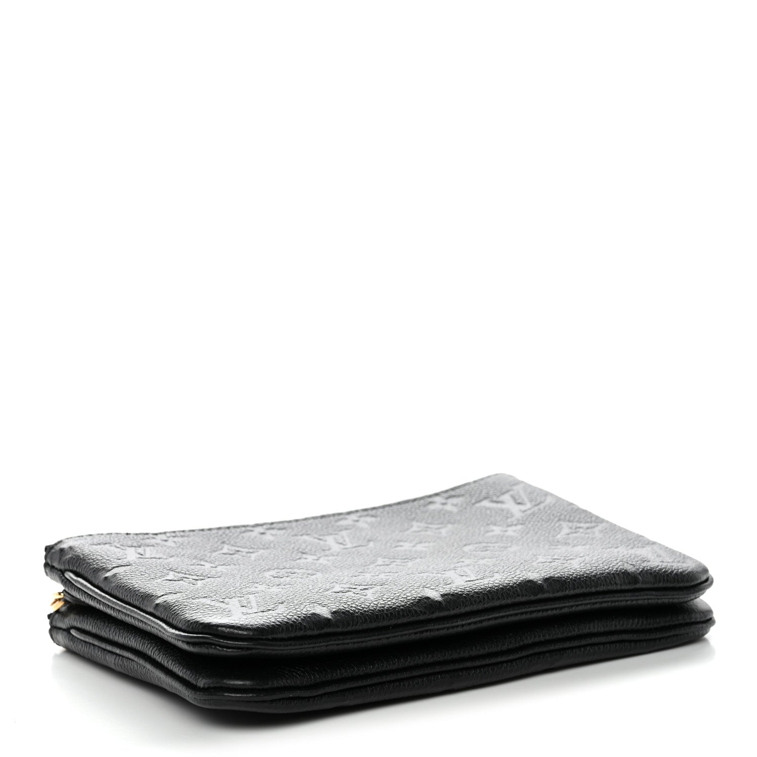 Louis Vuitton Empreinte Double Zip Pochette Black