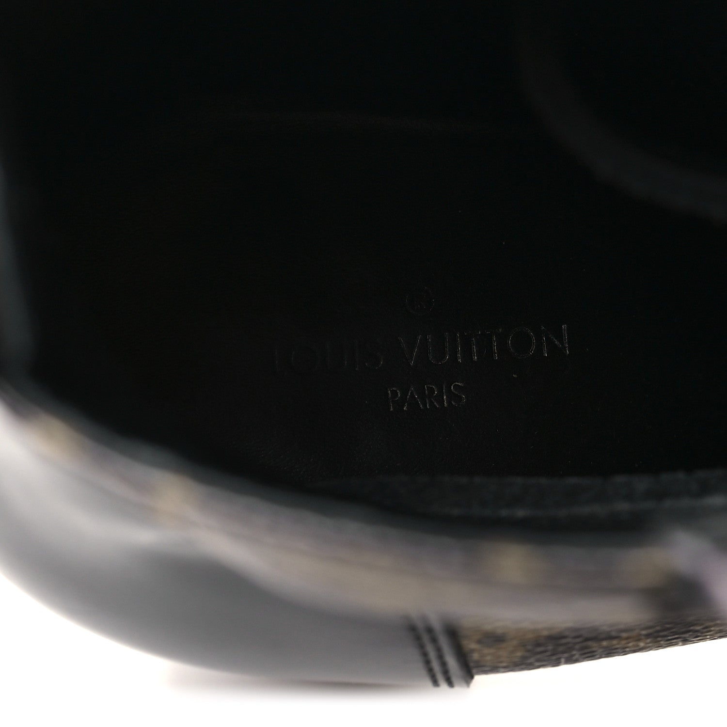 Louis Vuitton Patent Calfskin Monogram Star Trail Ankle Boots 38.5 Black