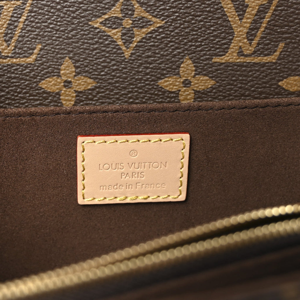 Louis Vuitton Monogram Pochette Metis East West