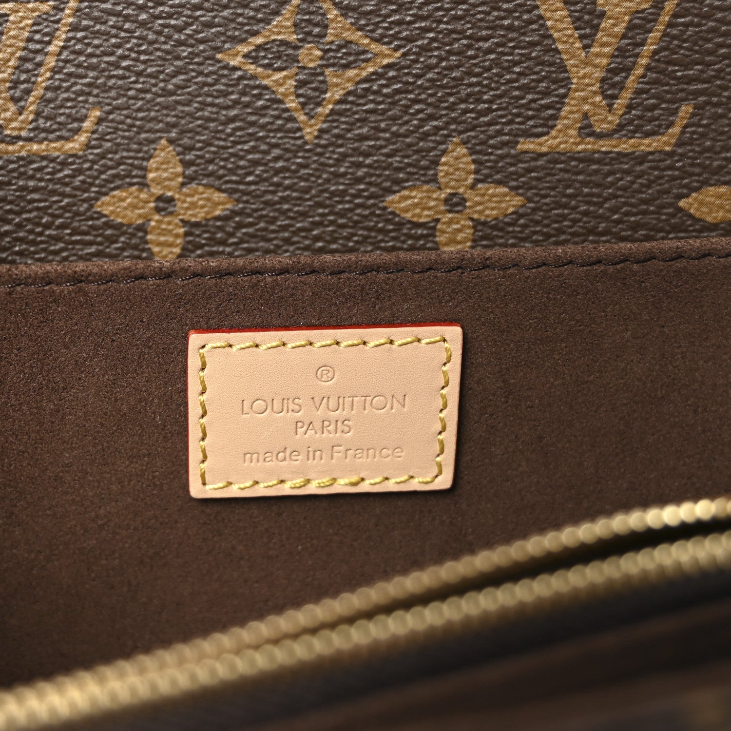 Louis Vuitton Monogram Pochette Metis East West
