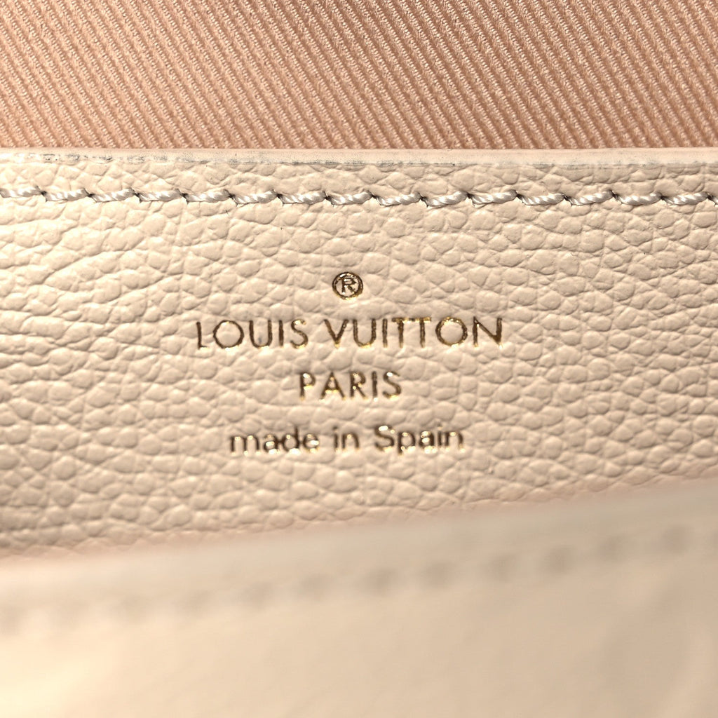 Louis Vuitton Empreinte Metis Wallet On Chain Cream
