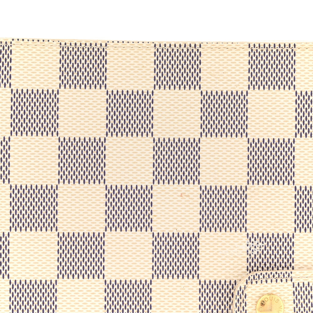 Louis Vuitton Damier Azur Medium Ring Agenda Cover