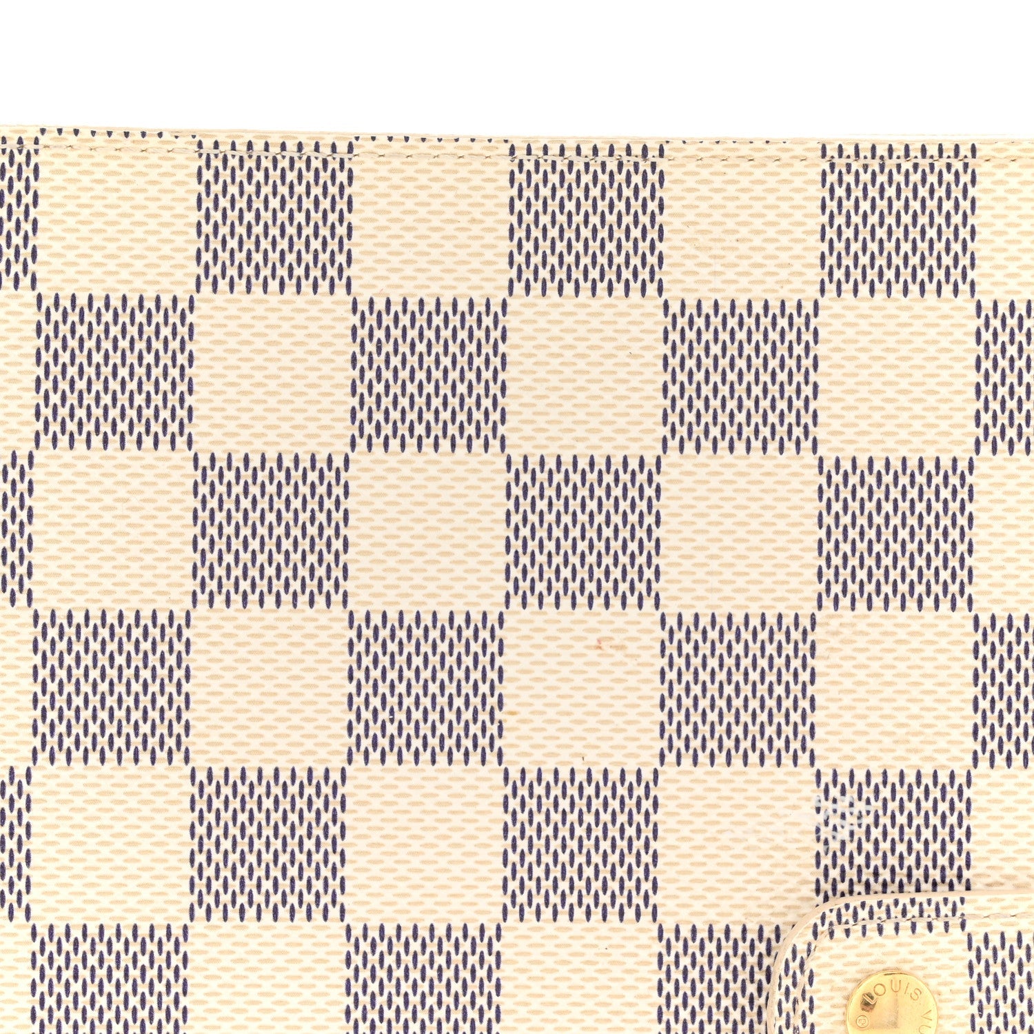 Louis Vuitton Damier Azur Medium Ring Agenda Cover