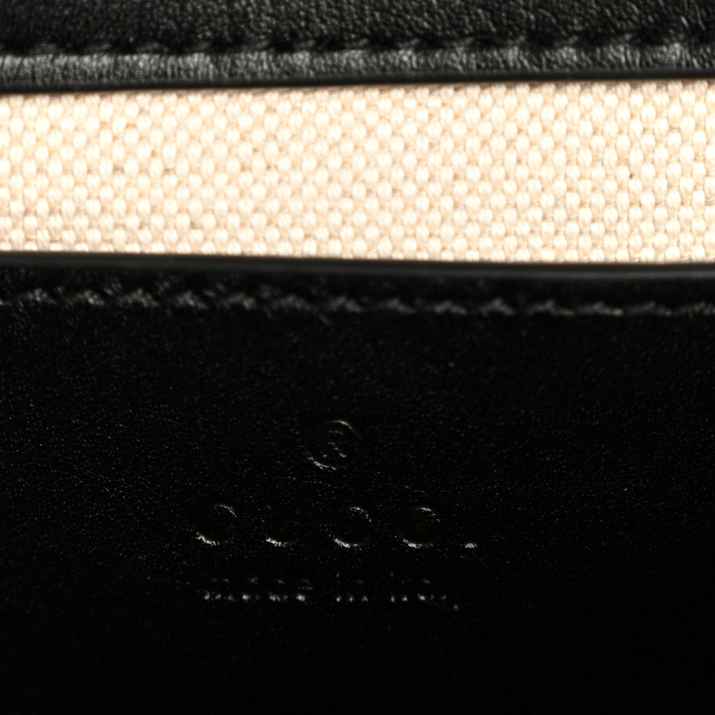 Gucci Calfskin Blondie Small Shoulder Bag Black