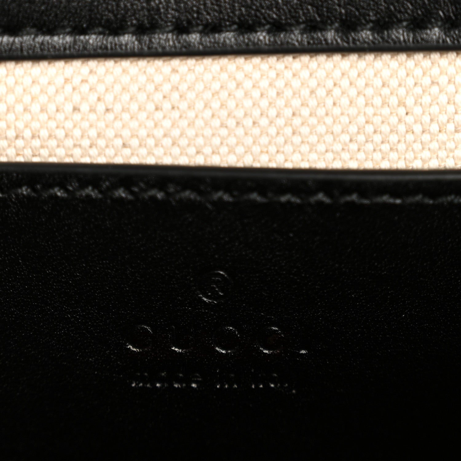 Gucci Calfskin Blondie Small Shoulder Bag Black