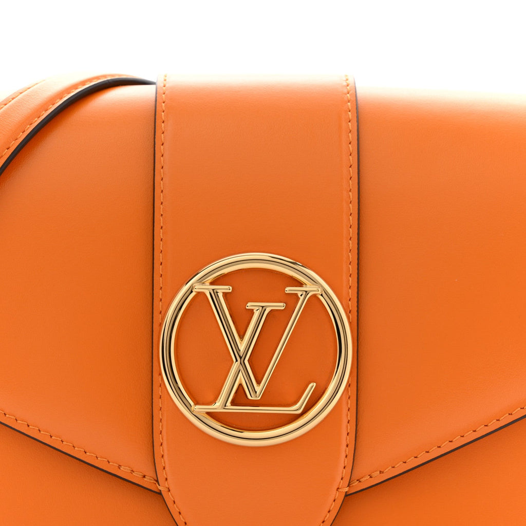 Louis Vuitton Smooth Calfskin LV Pont 9 Summer Gold