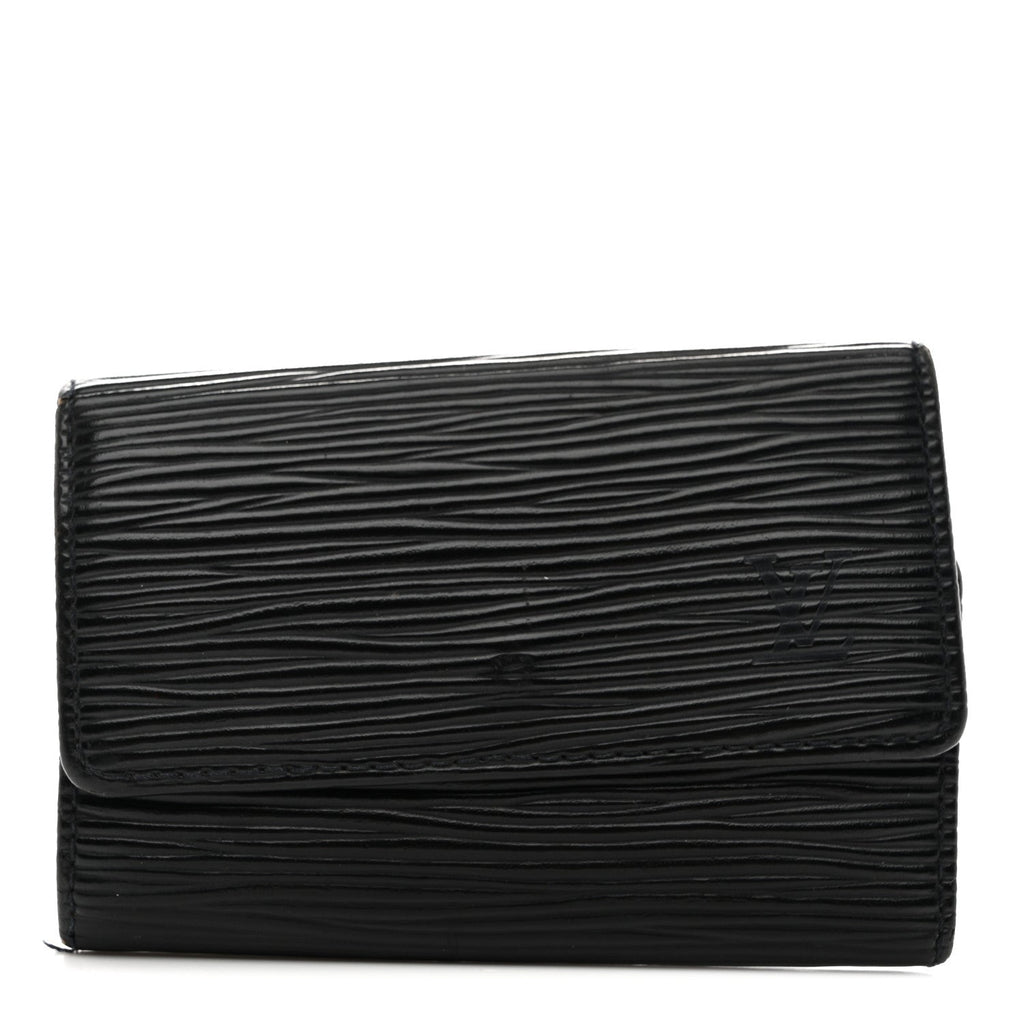 Louis Vuitton Epi Multicles 6 Key Holder Black