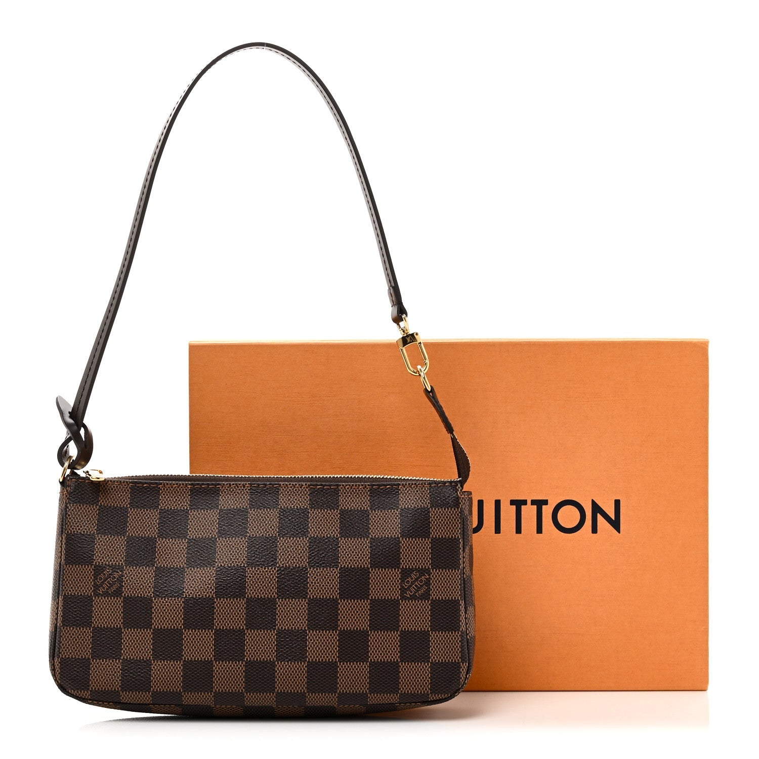 Louis Vuitton Damier Ebene Pochette Accessories NM