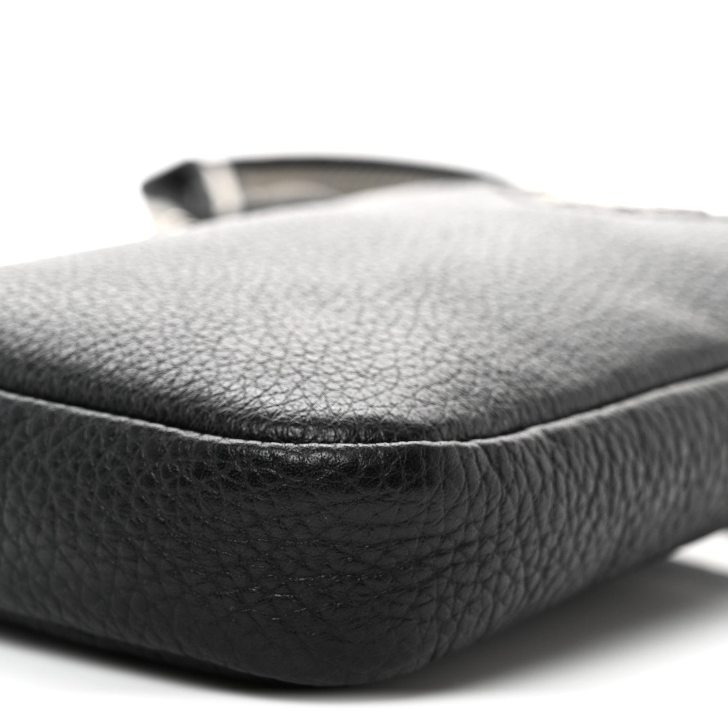 Prada Vitello Daino Soft Mini Crossbody Bag Black