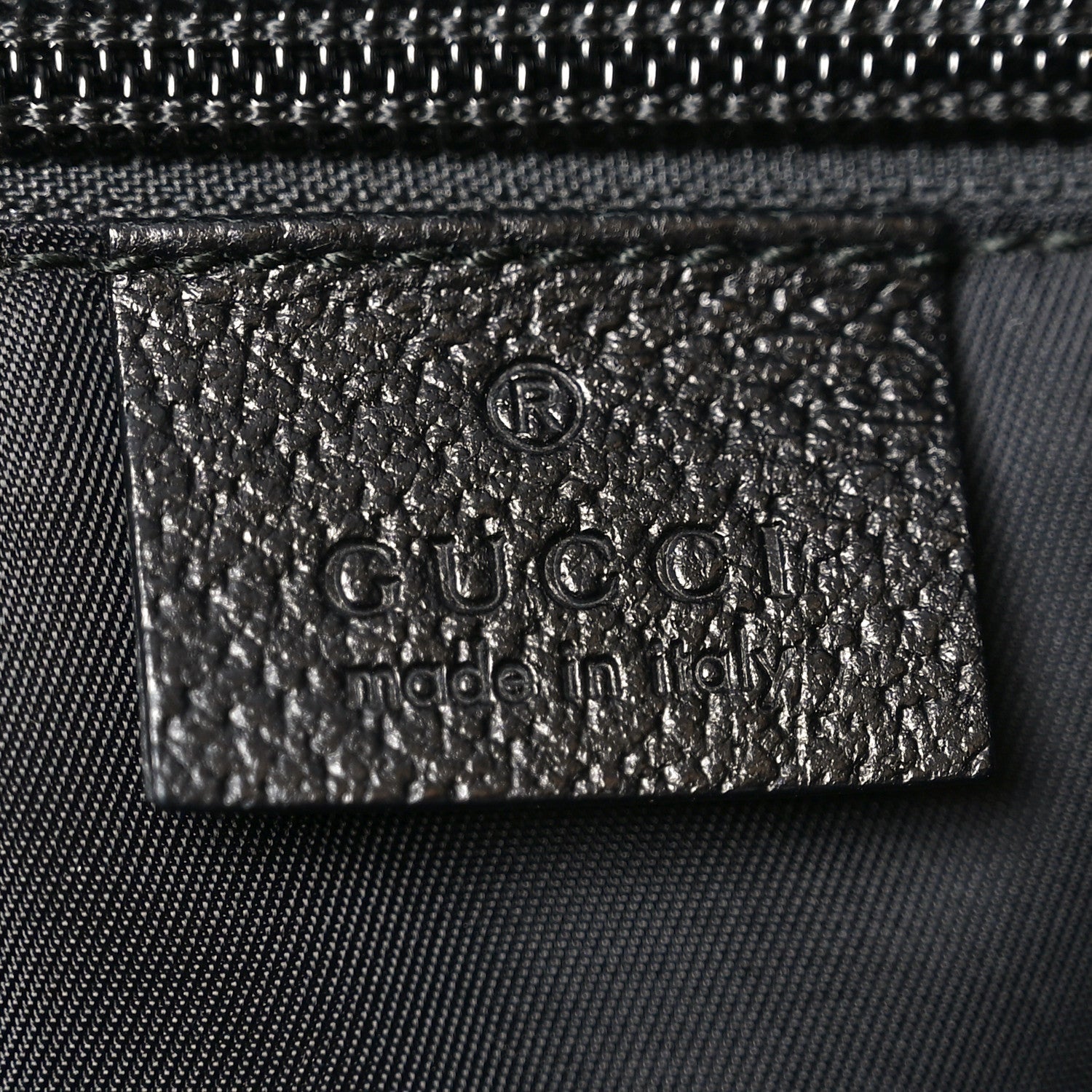 Gucci Monogram Web Large Diaper Tote Black