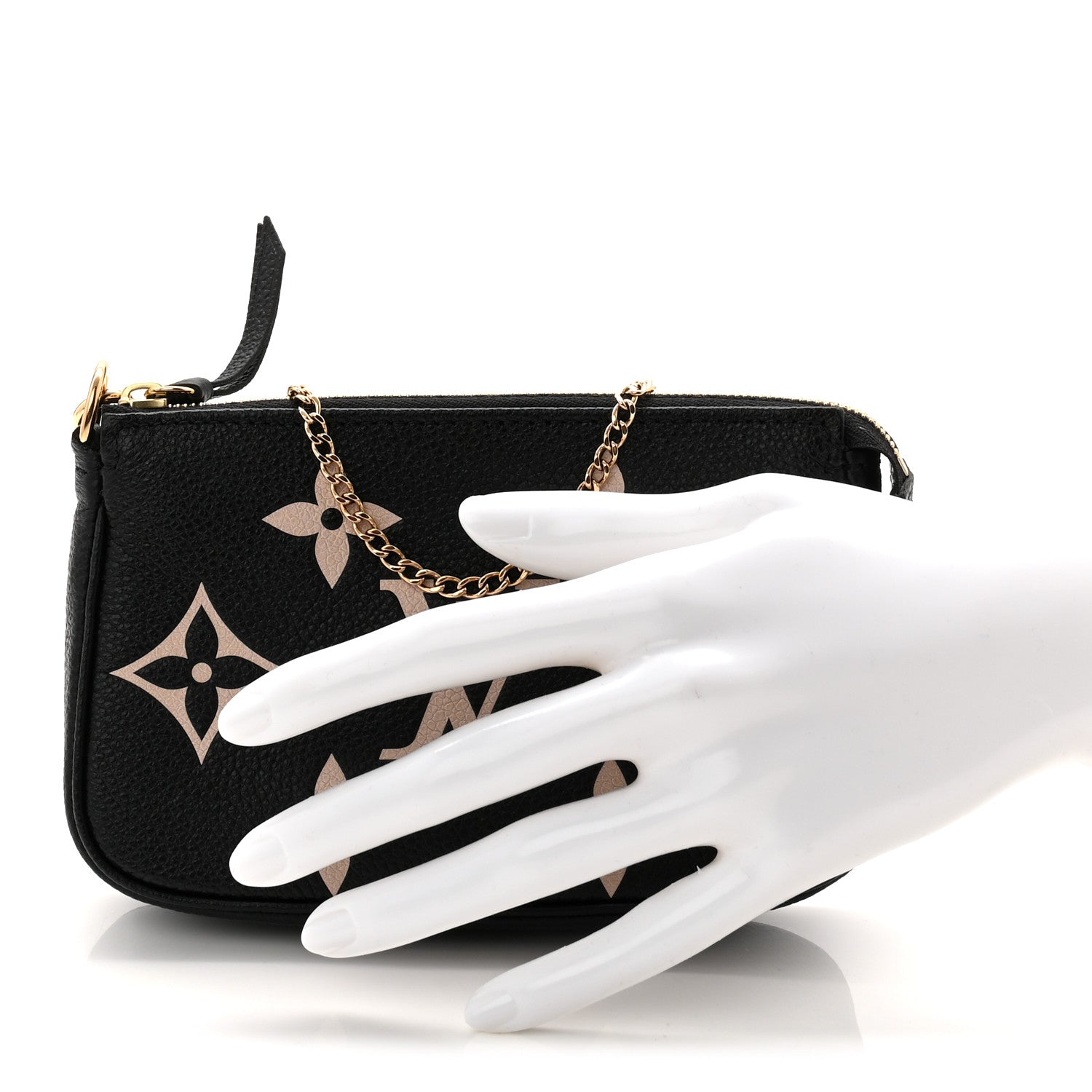 Louis Vuitton Empreinte Monogram Giant Mini Pochette Accessories Black