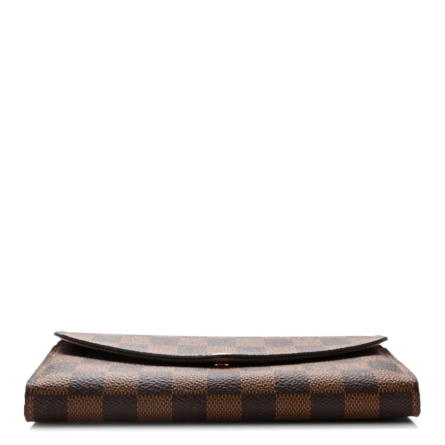 Louis Vuitton Damier Ebene Sarah Wallet NM Rose Ballerine