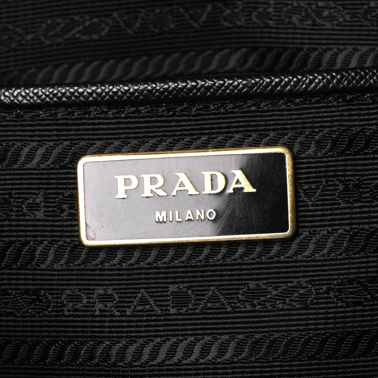 Prada Saffiano Large Galleria Double Zip Tote Black