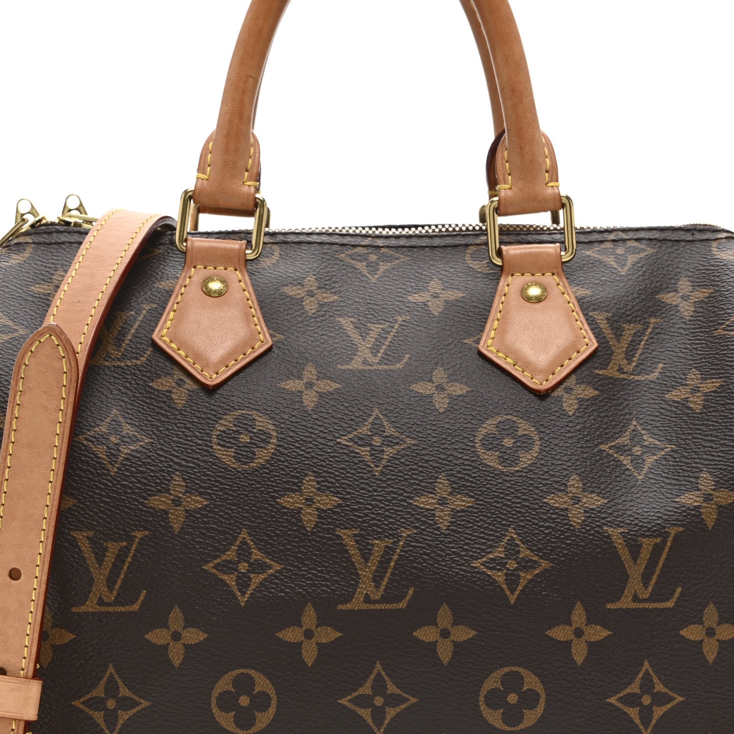 Louis Vuitton Monogram Speedy Bandouliere 25