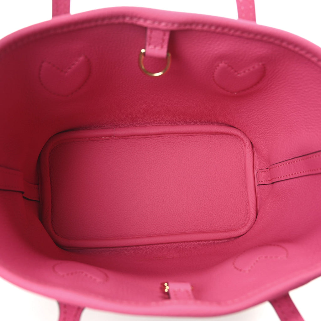 Louis Vuitton Monogram Neverfull Inside Out Bandouliere BB Rose Pondichery