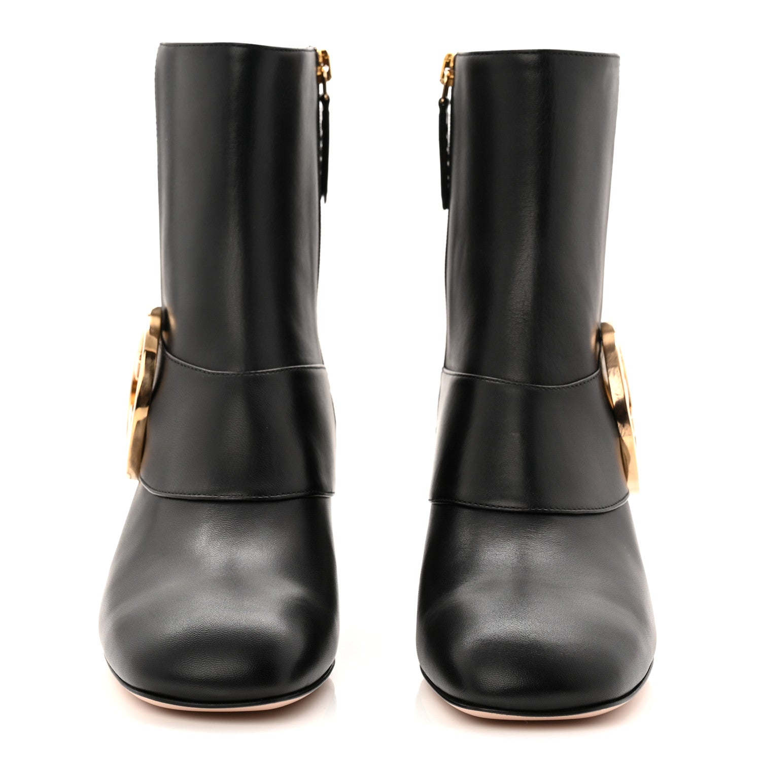 Gucci Malaga Kid GG Blondie 55mm Ankle Boots 35 Black