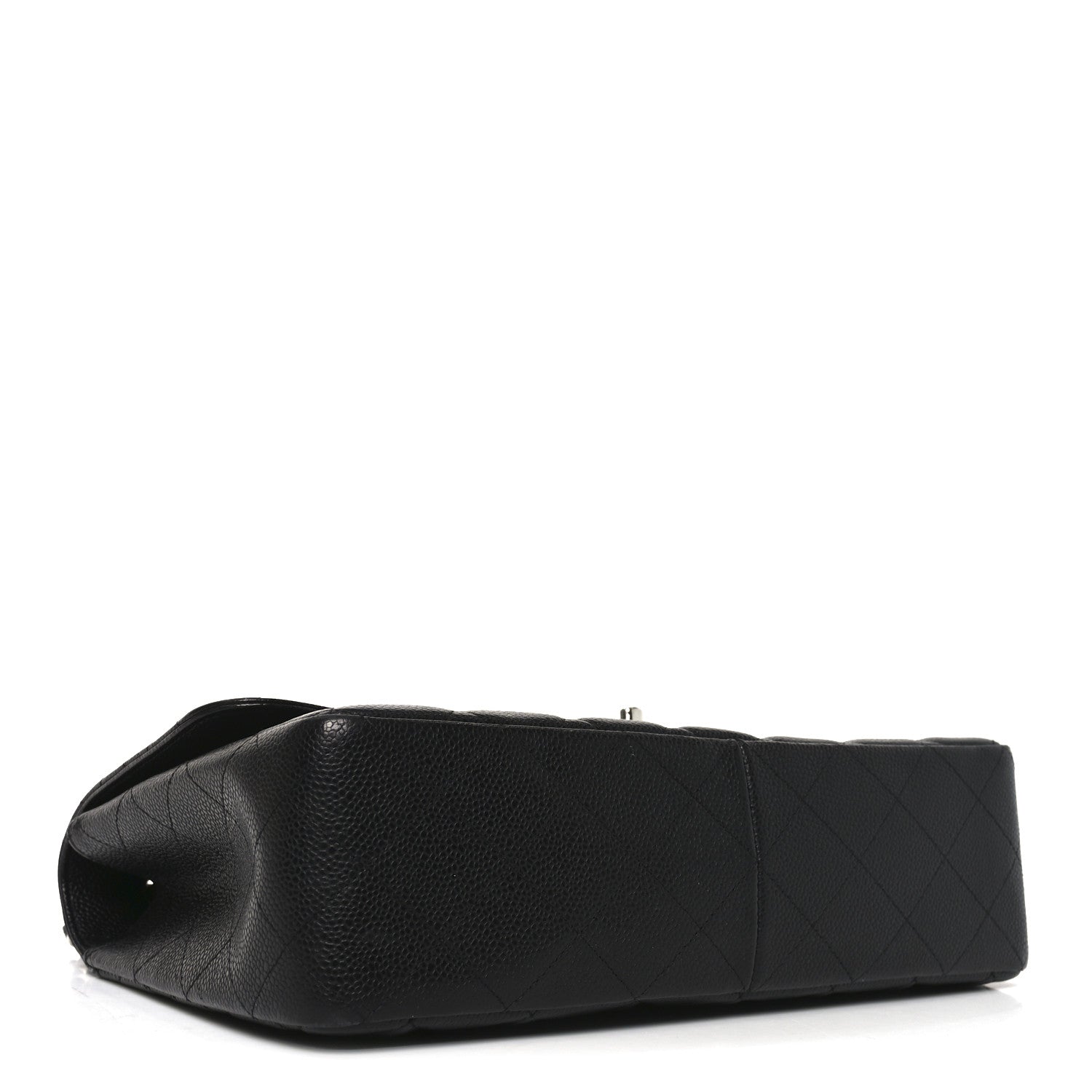 Chanel Caviar Quilted Jumbo Single Flap Black