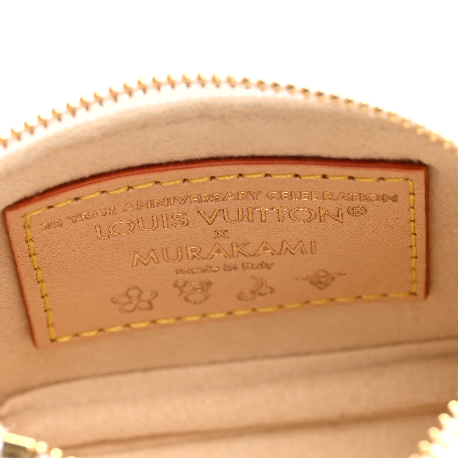 Louis Vuitton LV x TM Monogram Multicolor Micro Pochette White